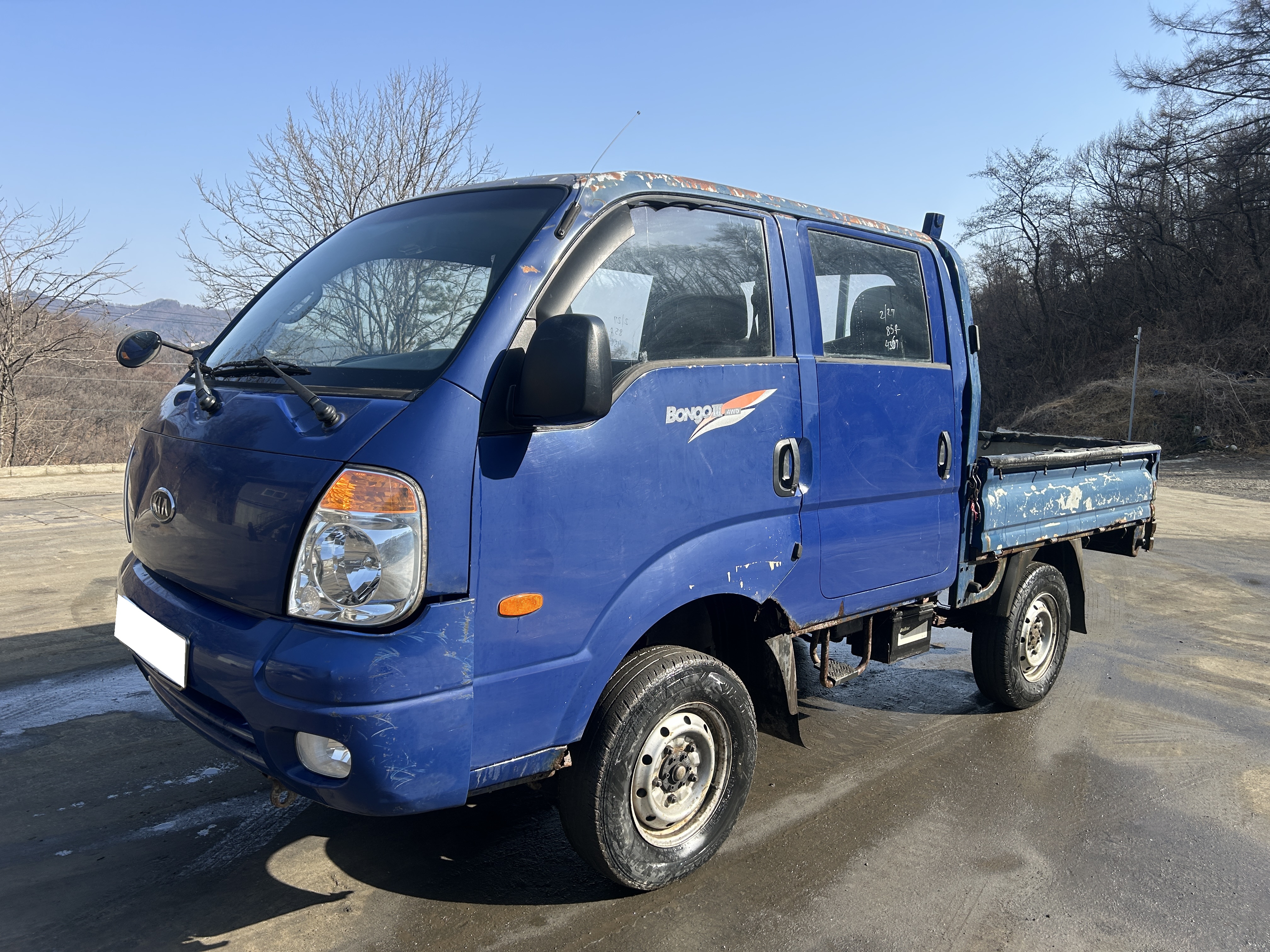 2011 Bongo 3 4WD (S/N: 569236)