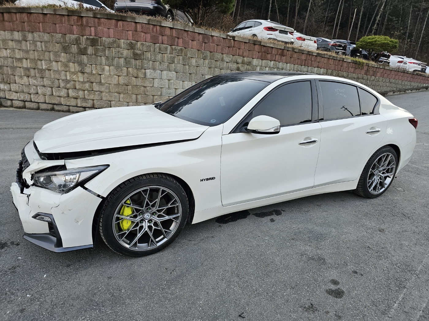 2018 Infiniti Q50 3.5 Hybrid Blue Sport Sensory (S/N: 170446)