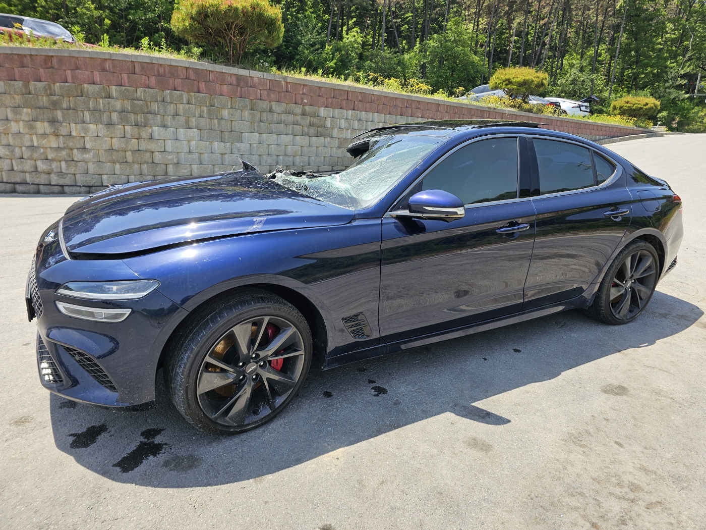 2021 Genesis The New G70 Gasoline 3.3T 4WD (S/N: 079079)