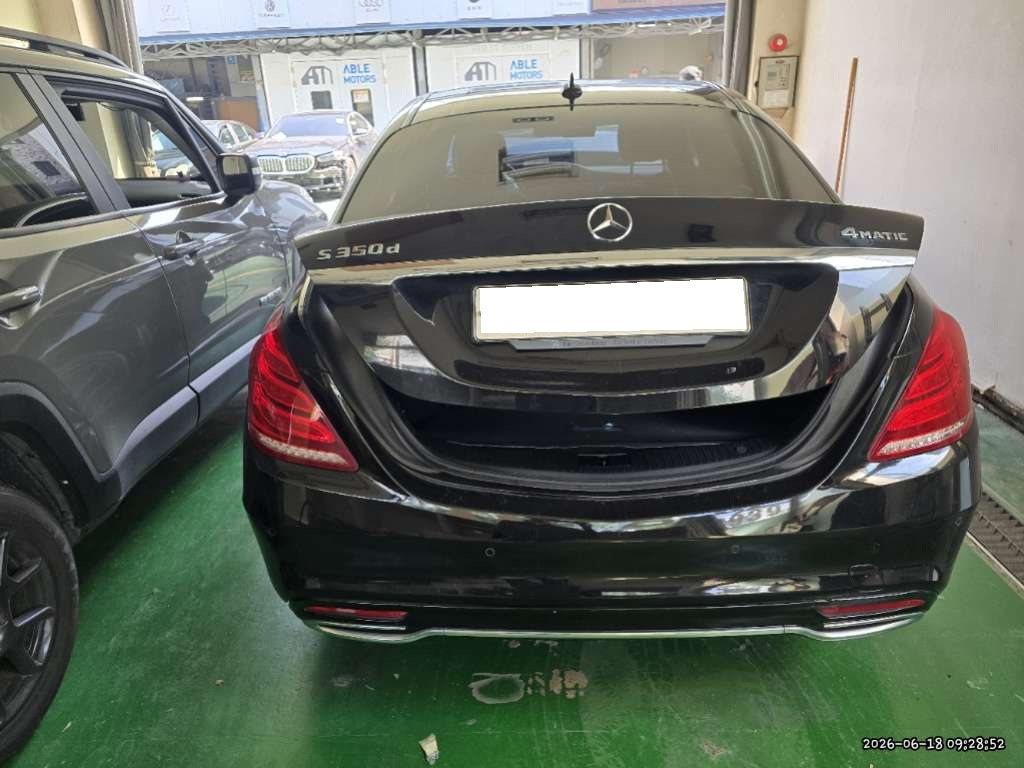2017 Benz S-Class - W222 S 350 d 4MATIC (332276) pre-producted