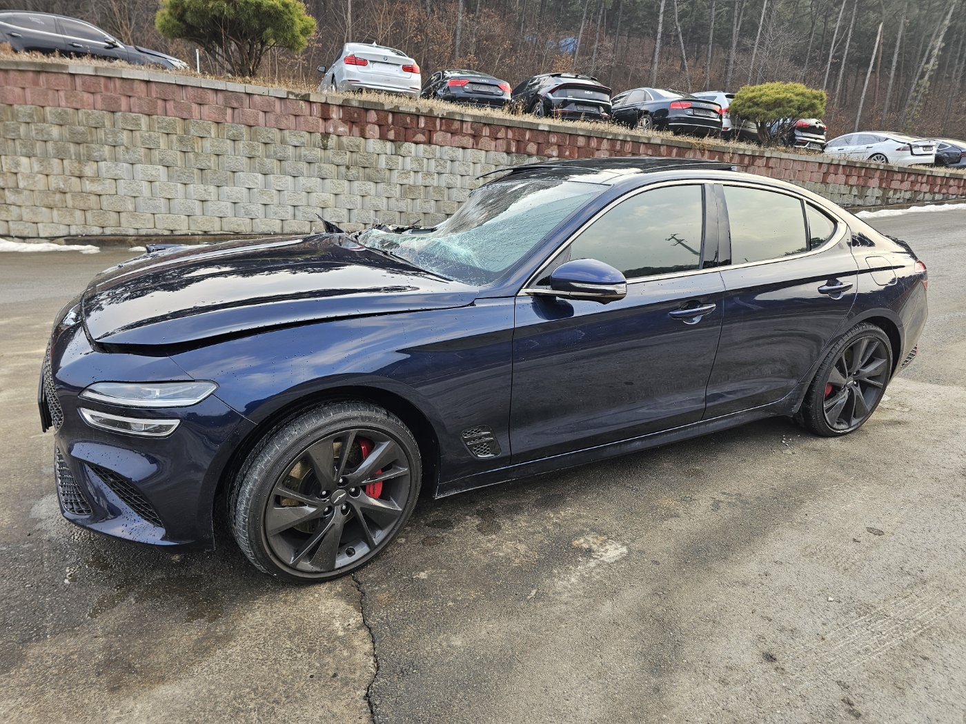 2021 Genesis The New G70 Gasoline 3.3T 4WD (S/N: 079079)